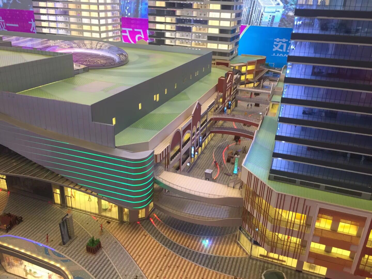 上海青浦万达茂金街