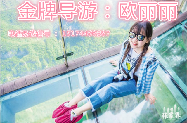 张家界旅游视频+软文风格长页