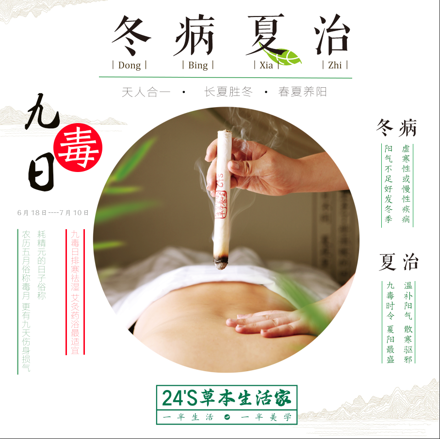 端午“九毒日”艾灸養生扶陽祛邪