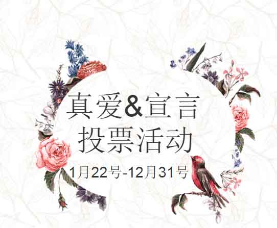 真愛宣言-投票活動